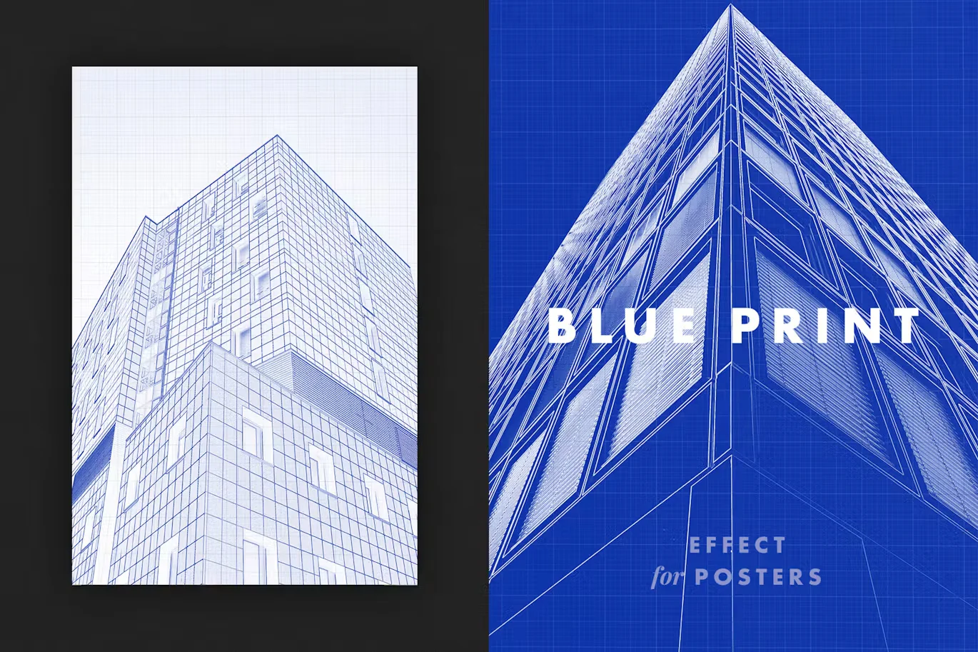 12 Photoshop Blueprint Actions & Effects