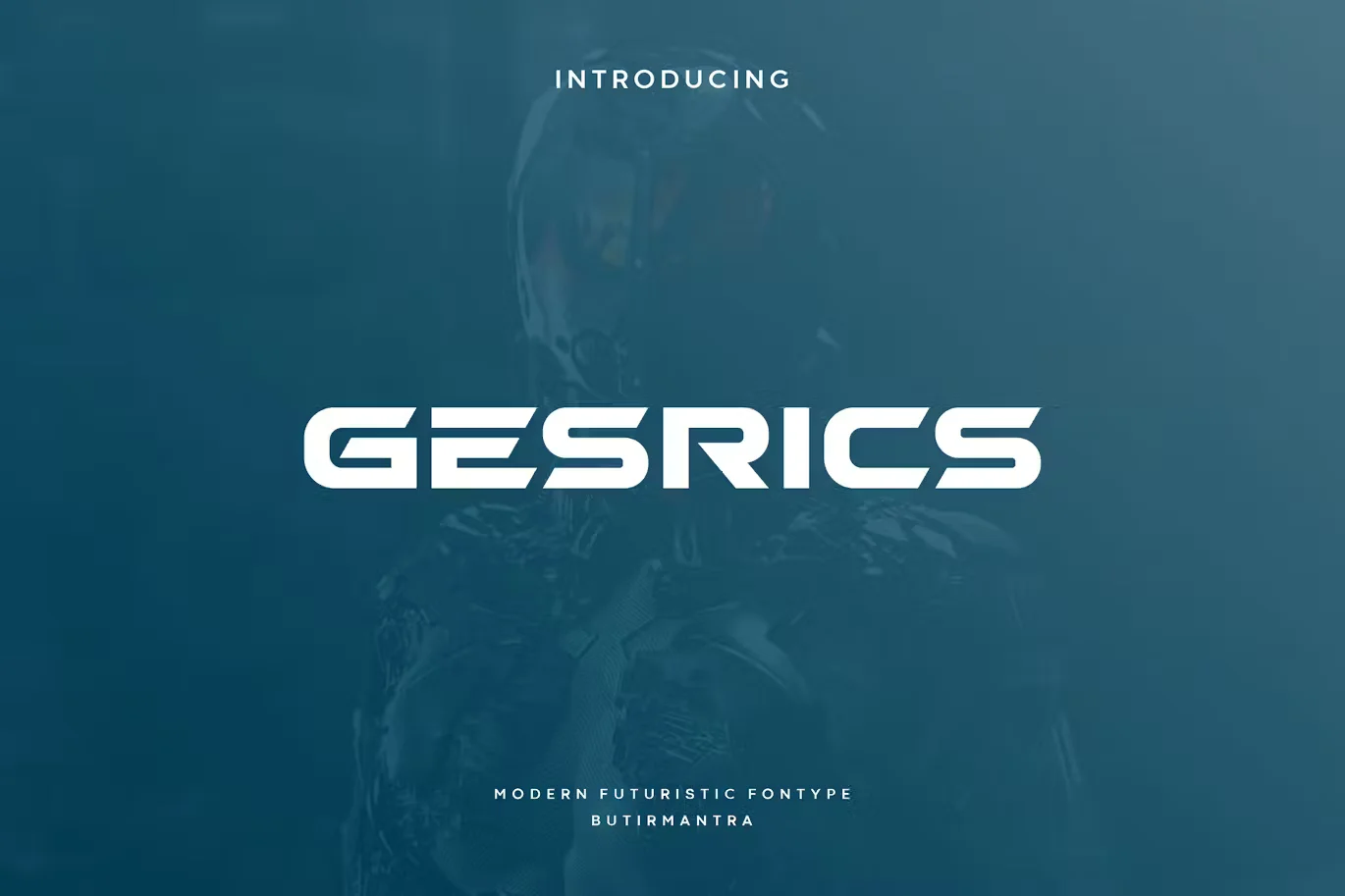 Gesrics - Futuristic Font
