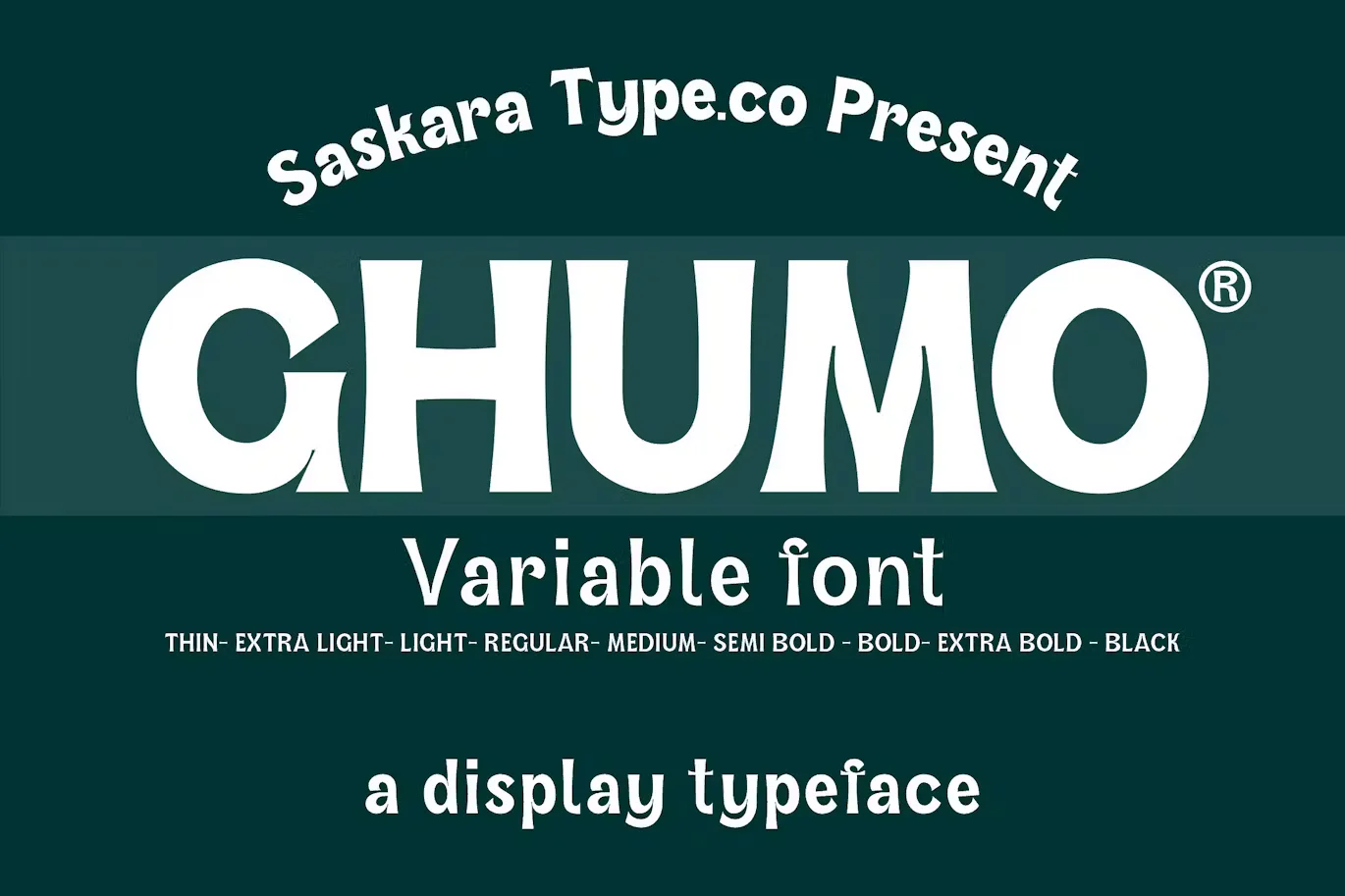 Ghumo Sans-Serif Font