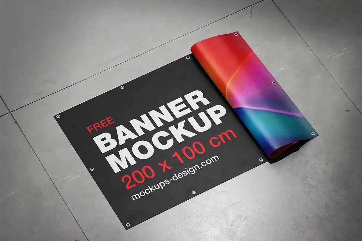 Banner Mockup Collection Preview 1