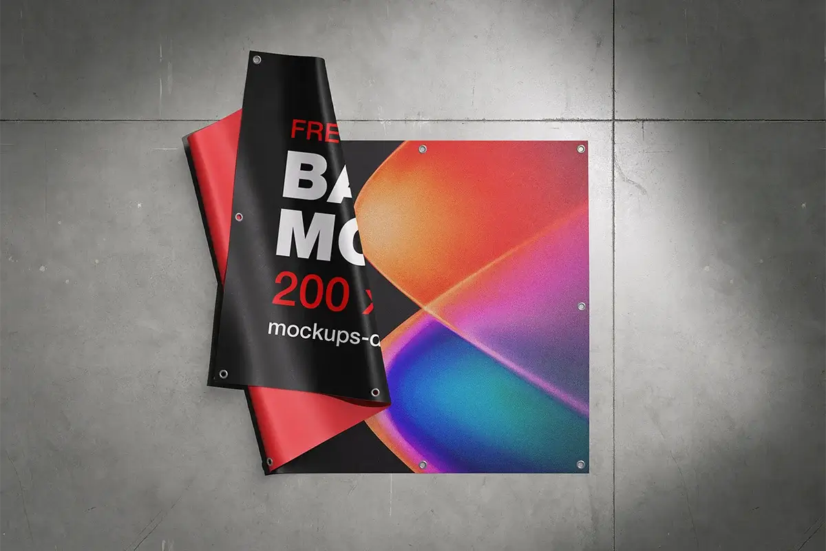 Banner Mockup Collection Preview 3