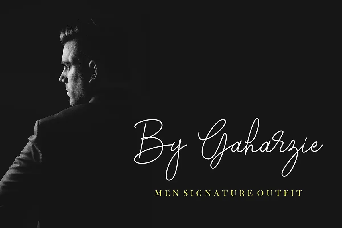 Brotherside Signature Font Preview 2
