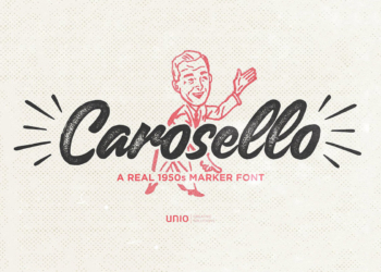 Carosello Handwritten Font Feature Image