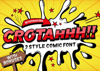 Crotah Comic Font Feature Image