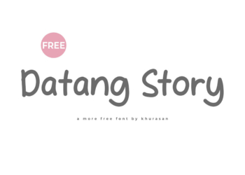 Datang Story Fancy Font Feature Image