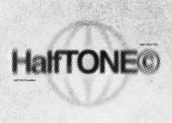 Halftone Text Effect Feature Image