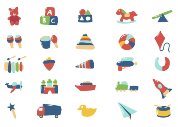Handmade Kid Toy Icons Feature Image