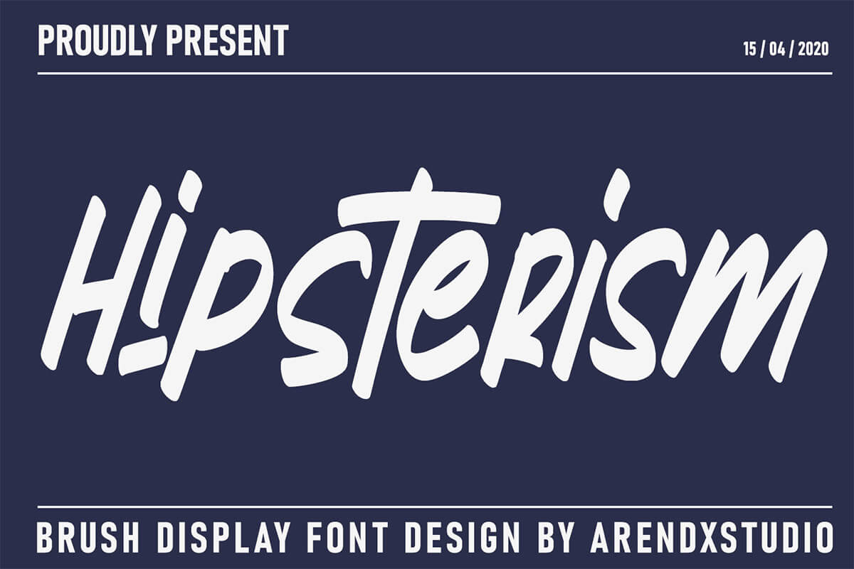Hipsterism Display Font Feature Image