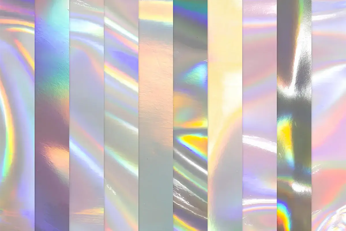 Holographic Textures Pack Preview 1