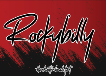 Rockybilly Brush Font Feature Image