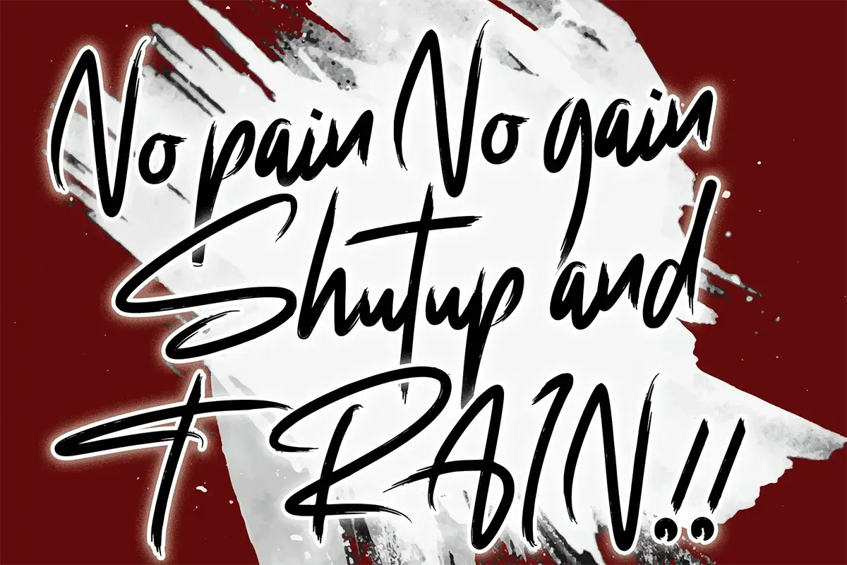 Rockybilly Brush Font Preview 4