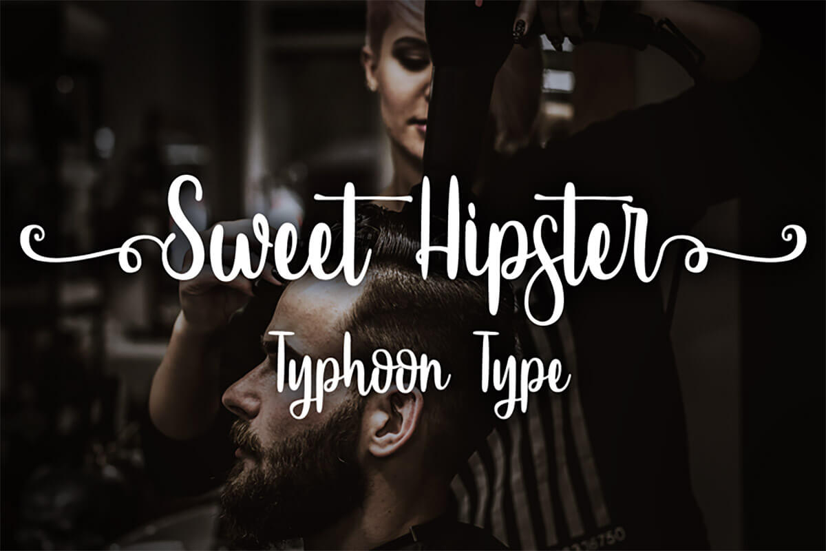 Sweet Hipster Script Font Feature Image