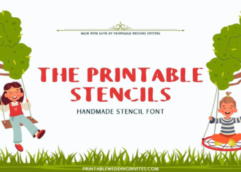 The Printable Stencils Handmade Typeface Feature Image