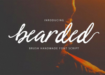 Bearded Brush Font Feature Image