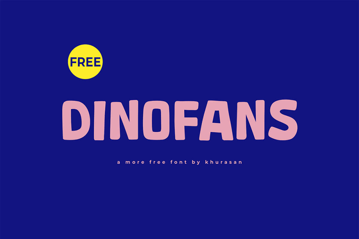 Dinofans Fancy Font Feature Image