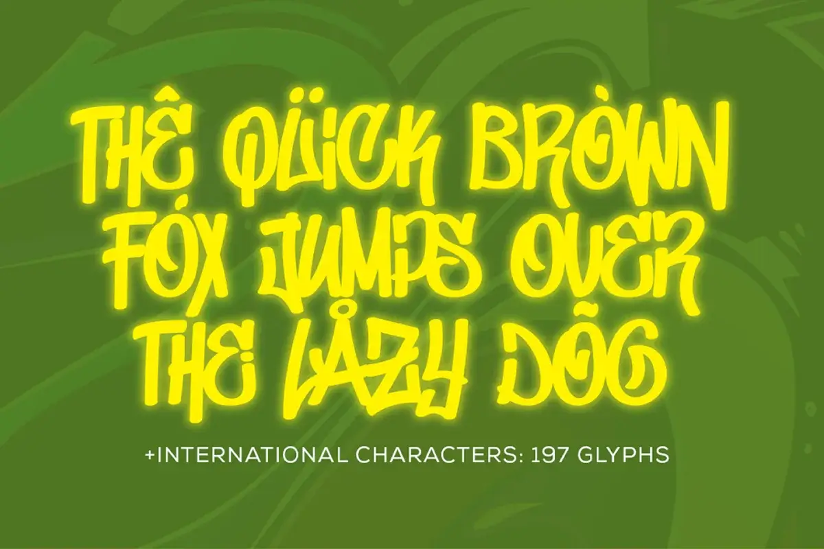 Don Graffiti Font Preview 2