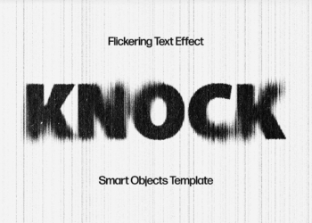 Flickering Text Effect Feature Image