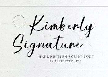 Kimberly Signature Font Feature Image