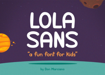Lola Sans Fancy Font Feature Image