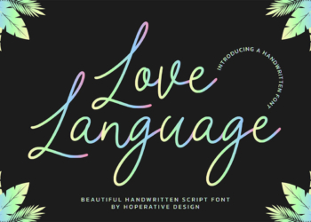 Love Language Script Font Feature Image