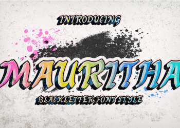 Mauritha Blackletter Font Feature Image