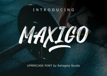 Maxigo Brush Font Feature Image