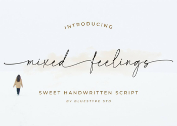 Mixed Feelings Script Font Feature Image