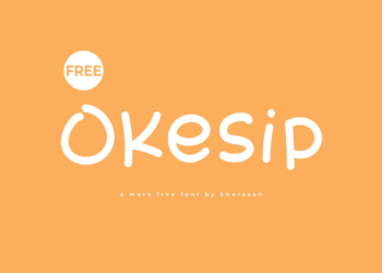 Okesip Brush Font Feature Image