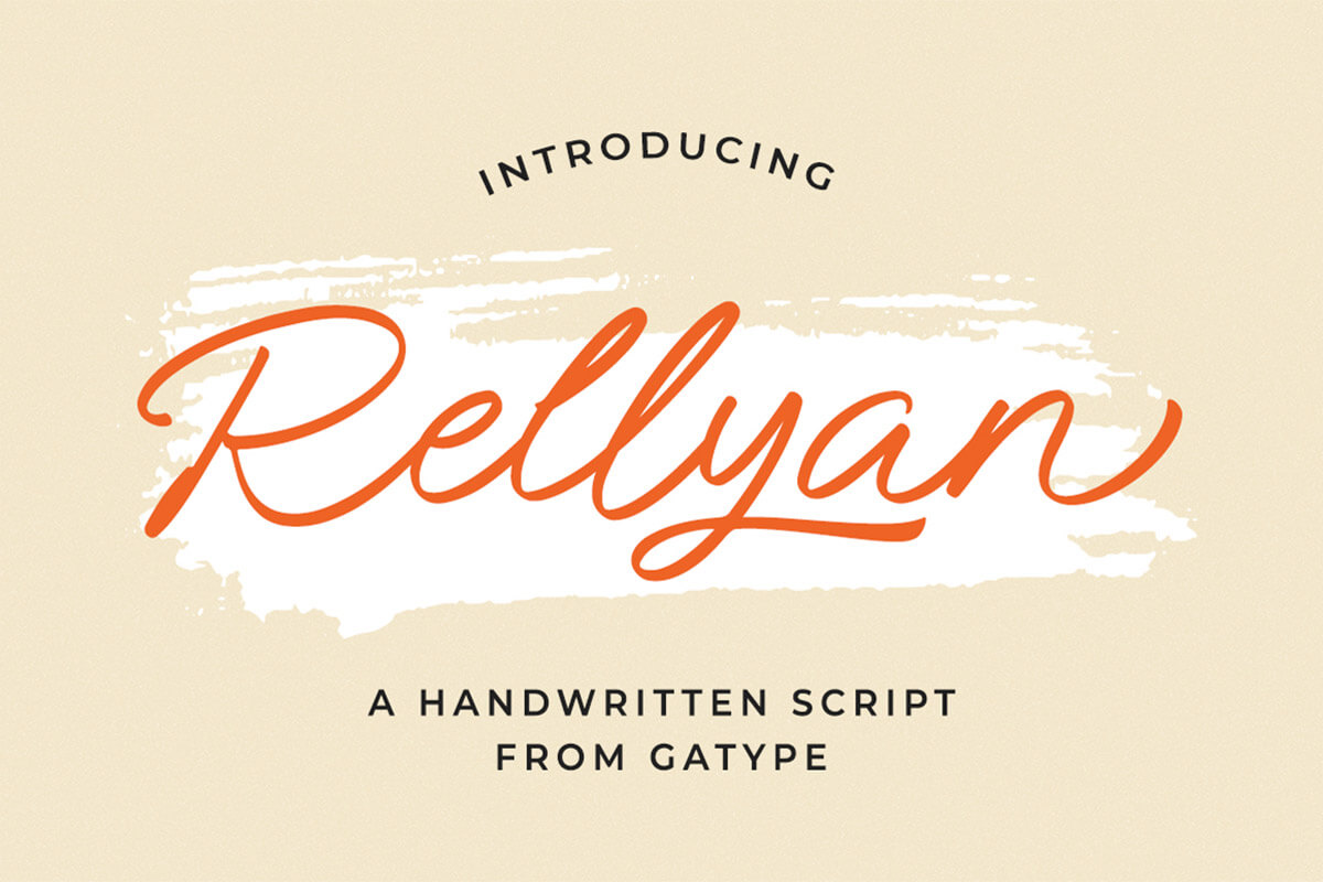 Rellyan Script Font Feature Image