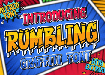 Rumbling Graffiti Font Feature Image