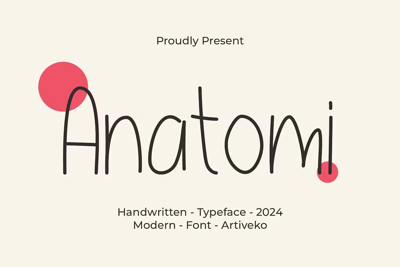 Anatomi | Creative Handwritten Font