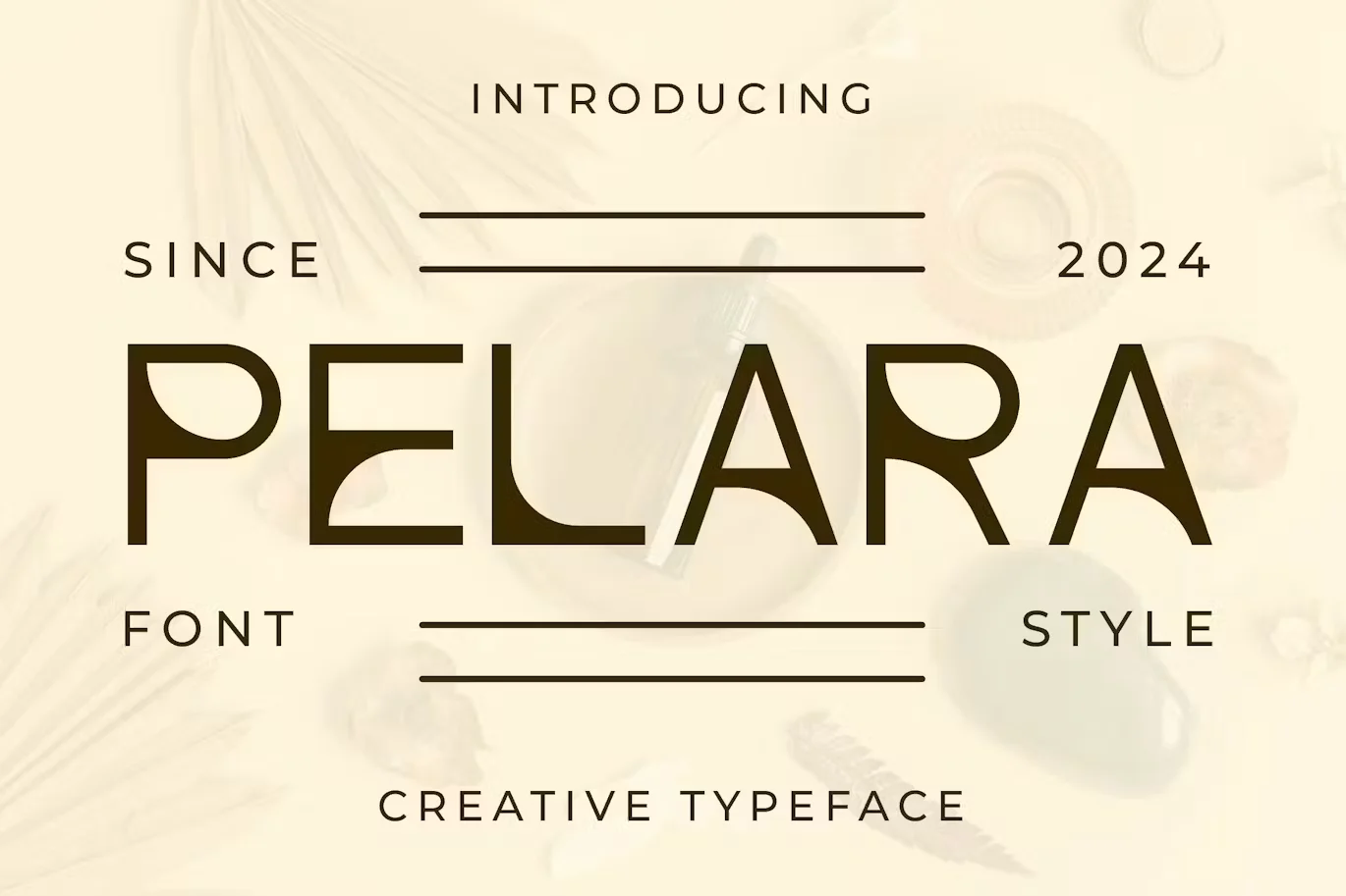 Pelara - Creative Elegant Typeface