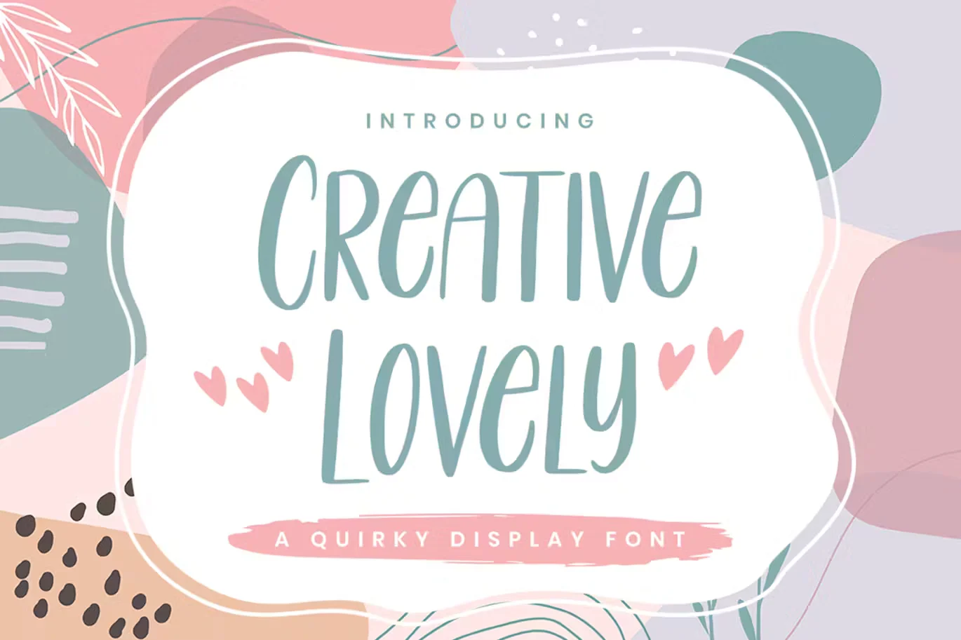 Creative Lovely - Display Font