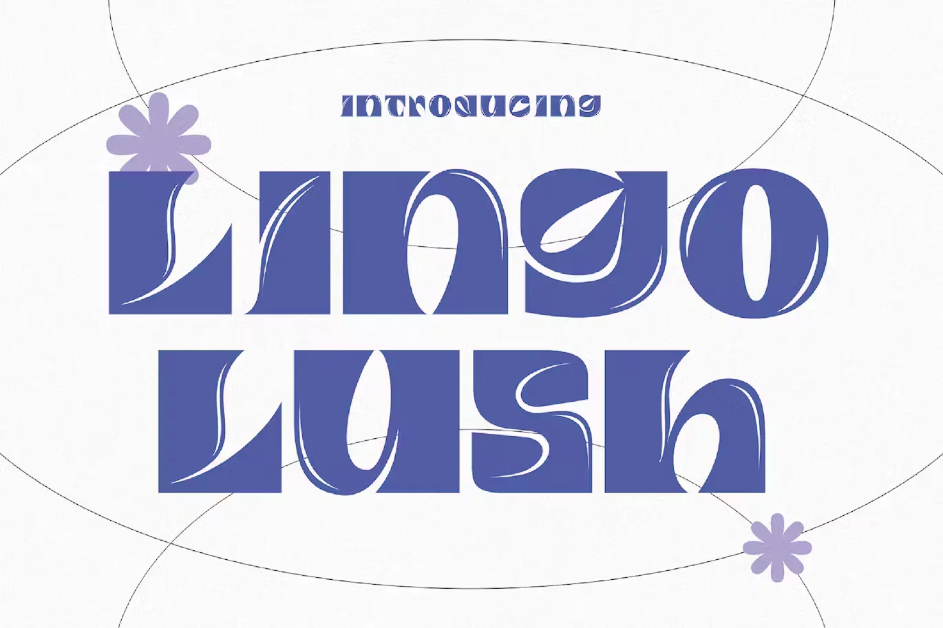 Lingo Lush - Surreal Typeface