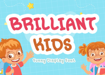 Brilliant Kids Display Font Feature Image