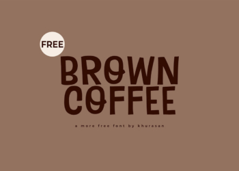 Brown Coffee Display Font Feature Image