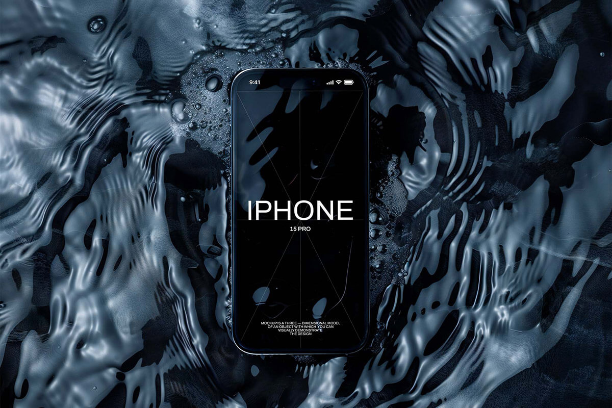 Floating iPhone 15 Pro Mockup Feature Image