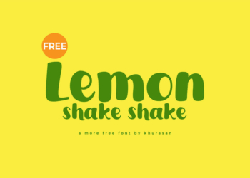 Lemon Shake Shake Fancy Font Feature Image