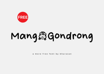 Mang Gondrong Fancy Font Feature Image