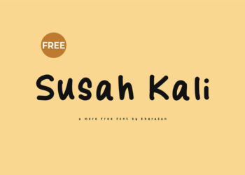 Susah Kali Fancy Font Feature Image