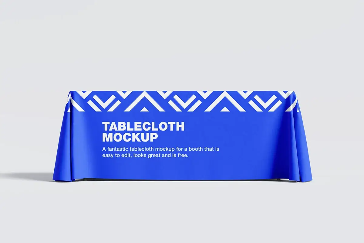 Tablecloth Mockup Pack Preview 1