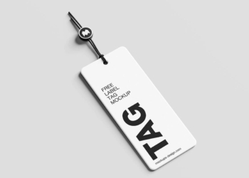 Minimal Label Tag Mockup Set Feature Image