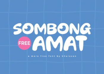 Sombong Amat Font Feature Image