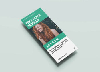 Vertical Flyer Mockup Set Feature Image