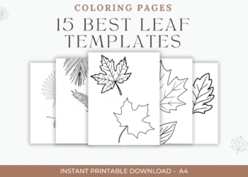 15 Best Leaf Templates Free Download