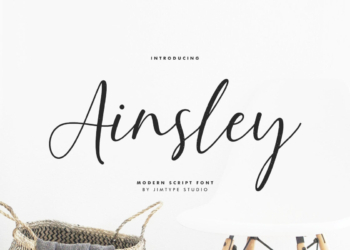 Ainsley Script Font Feature Image