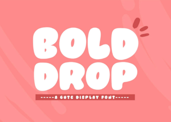 Bold Drop Font Feature Image