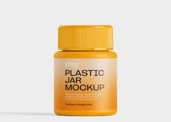 Compact Plastic Jar Mockup Set Feature Image