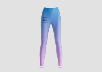 Female Top and Leggings Mockup Set Feature Image