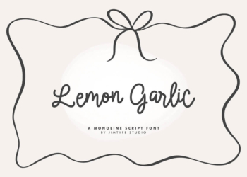 Lemon Garlic Font Feature Image